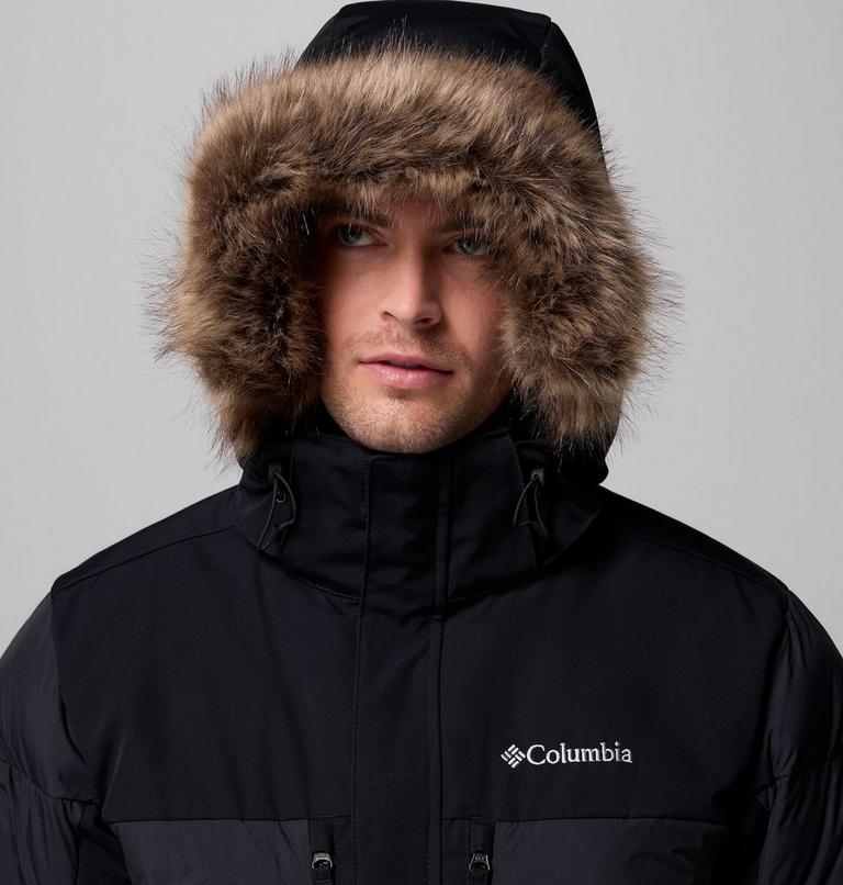 Men's Marquam Peak Fusion II Hooded Parka, Color: Black, image 7