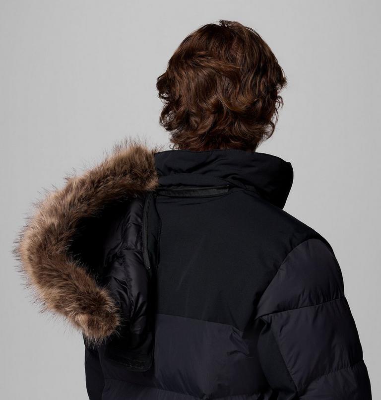 Men's Marquam Peak Fusion II Hooded Parka, Color: Black, image 11
