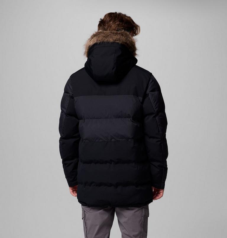 Men's Marquam Peak Fusion II Hooded Parka, Color: Black, image 3