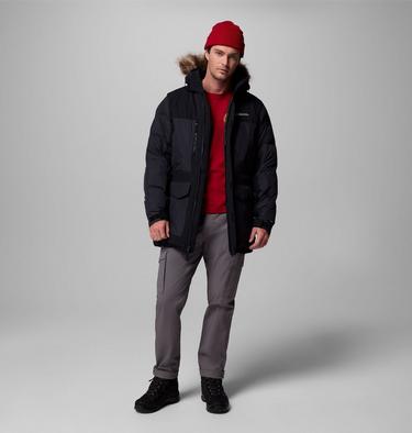Men's Marquam Peak Fusion II Hooded Parka, Color: Black, image 10