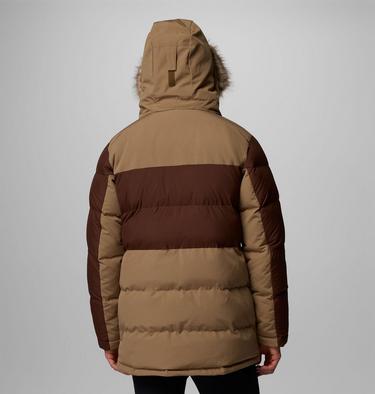 Men's Marquam Peak Fusion II Hooded Parka, Color: Delta, Tobacco, image 7