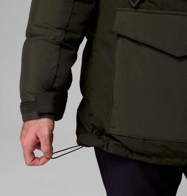 Men's Marquam Peak Fusion II Hooded Parka, Color: Greenscape, image 9