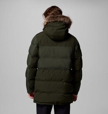 Men's Marquam Peak Fusion II Hooded Parka, Color: Greenscape, image 15