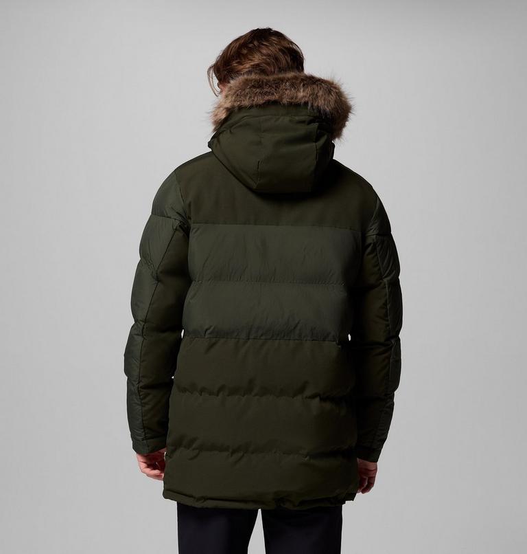 Men's Marquam Peak Fusion II Hooded Parka, Color: Greenscape, image 3