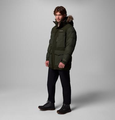 Men's Marquam Peak Fusion II Hooded Parka, Color: Greenscape, image 14