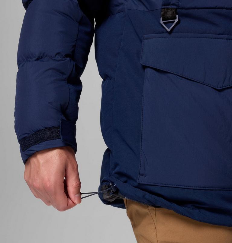 Men's Marquam Peak Fusion II Hooded Parka, Color: Collegiate Navy, image 9