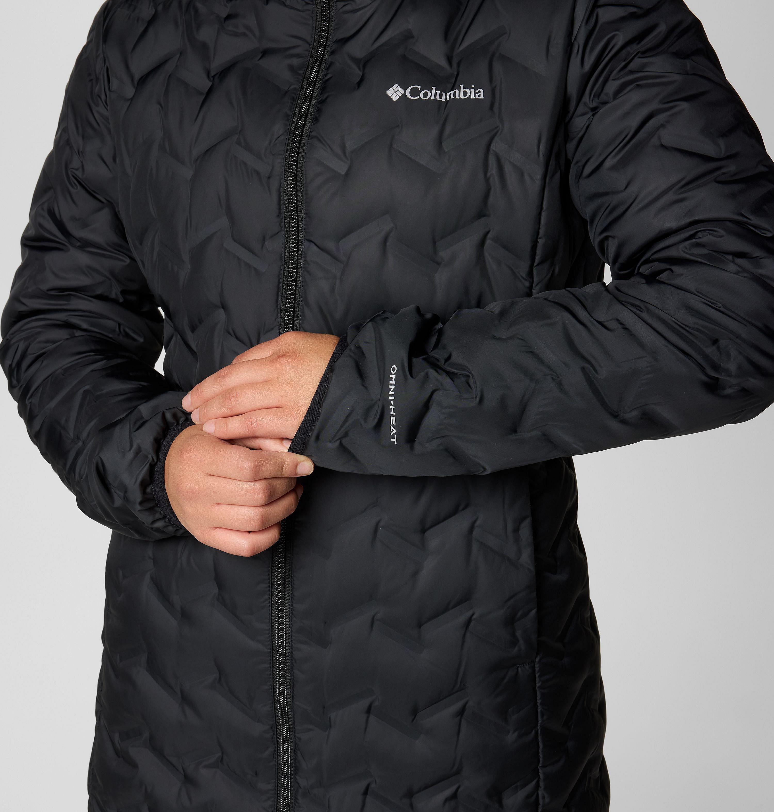 Women's Delta Ridge II Long Hooded Down Jacket | 010 | XXL 8