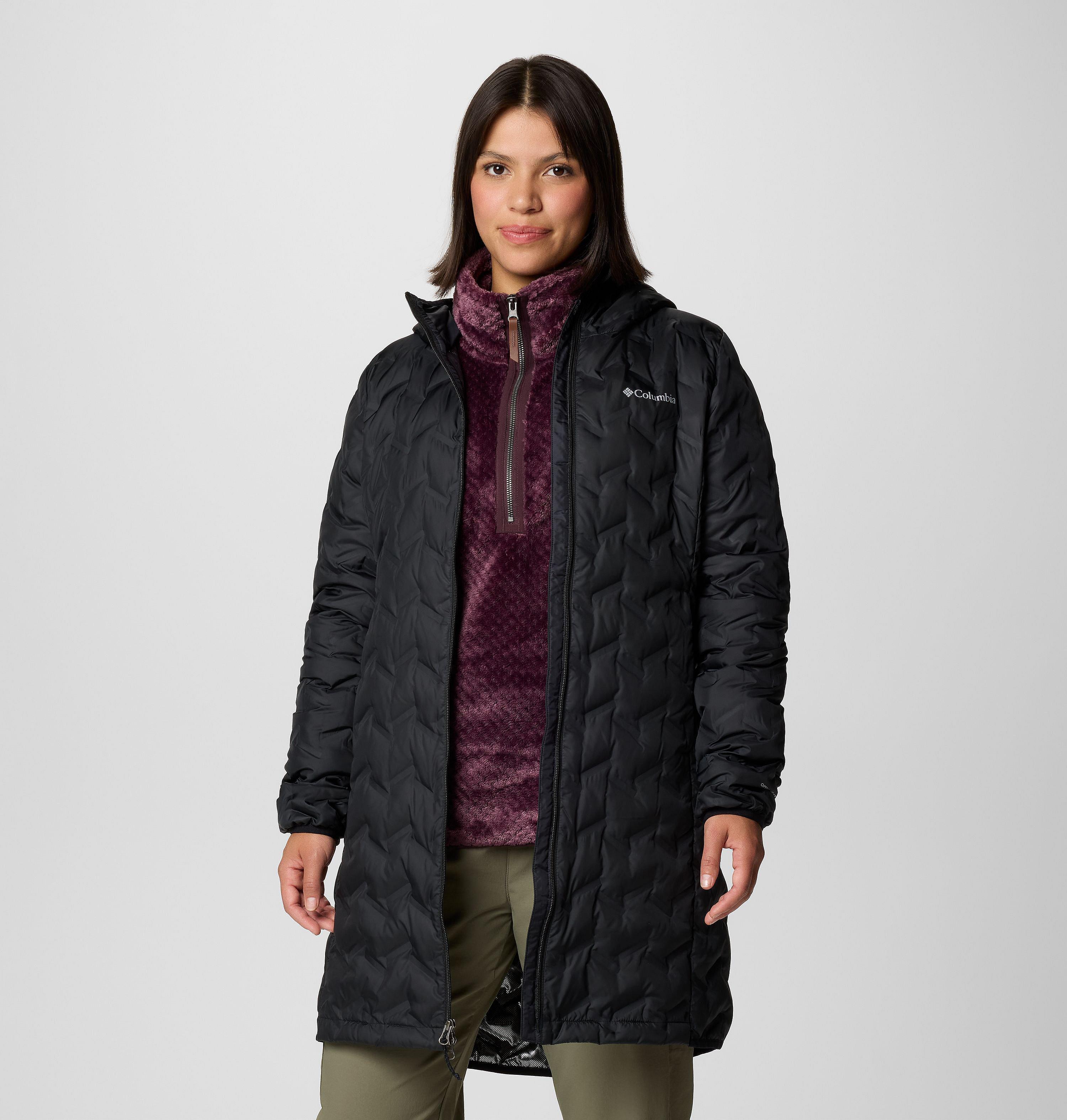 Women's Delta Ridge II Long Hooded Down Jacket | 010 | XXL 9