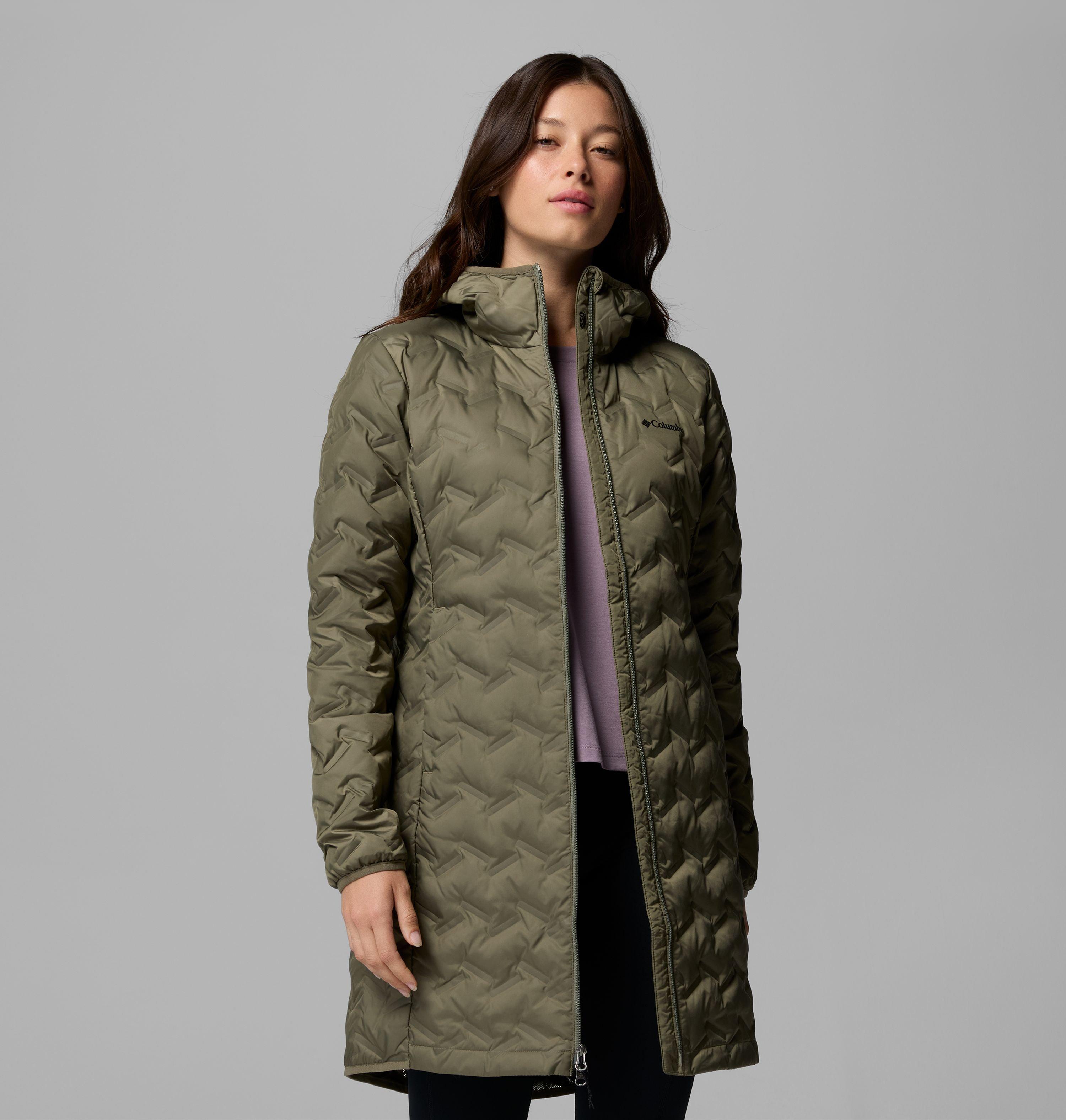 Women's Delta Ridge II Long Hooded Down Jacket | 397 | XXL 5