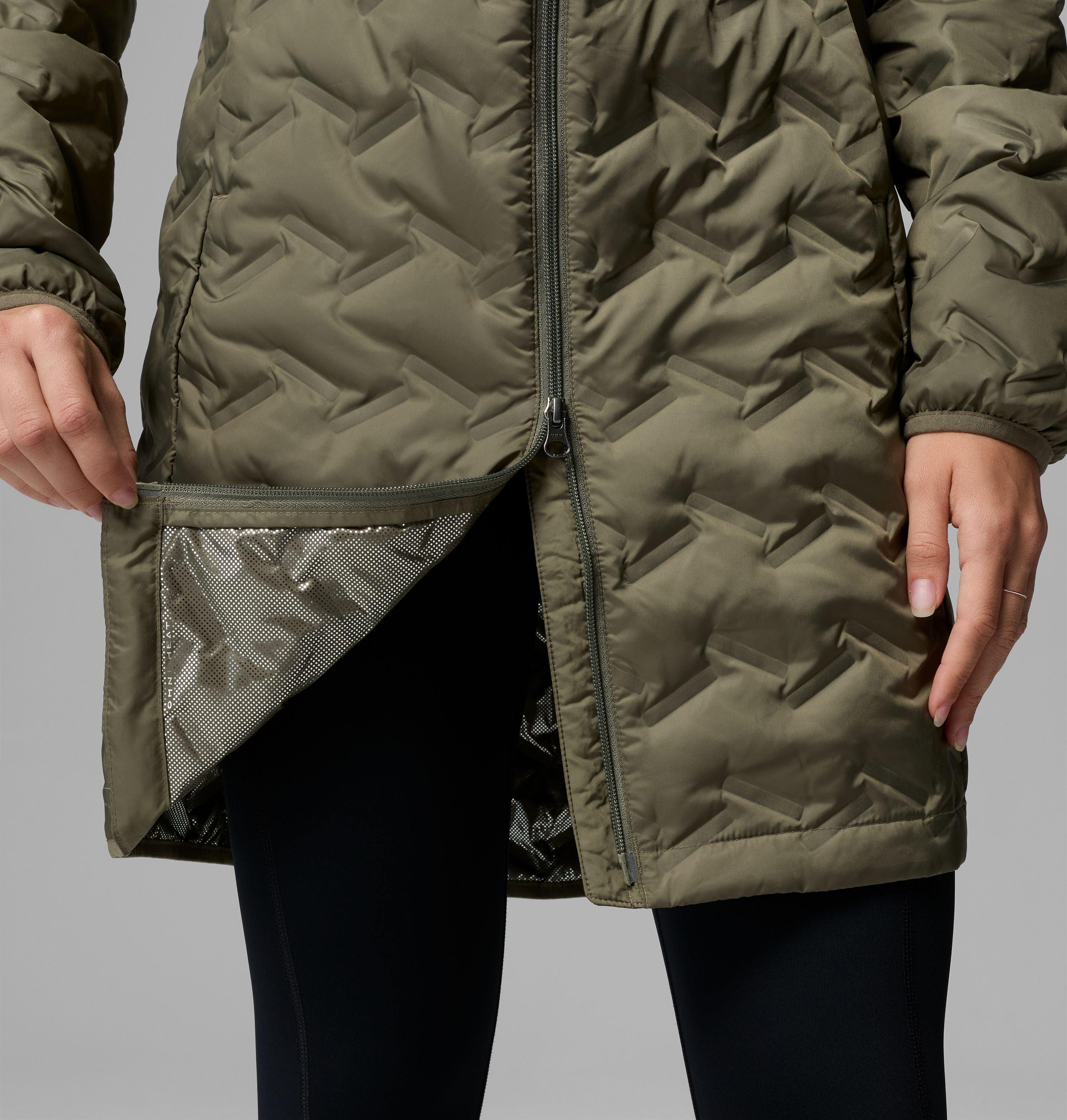 Women's Delta Ridge II Long Hooded Down Jacket | 397 | XXL 8