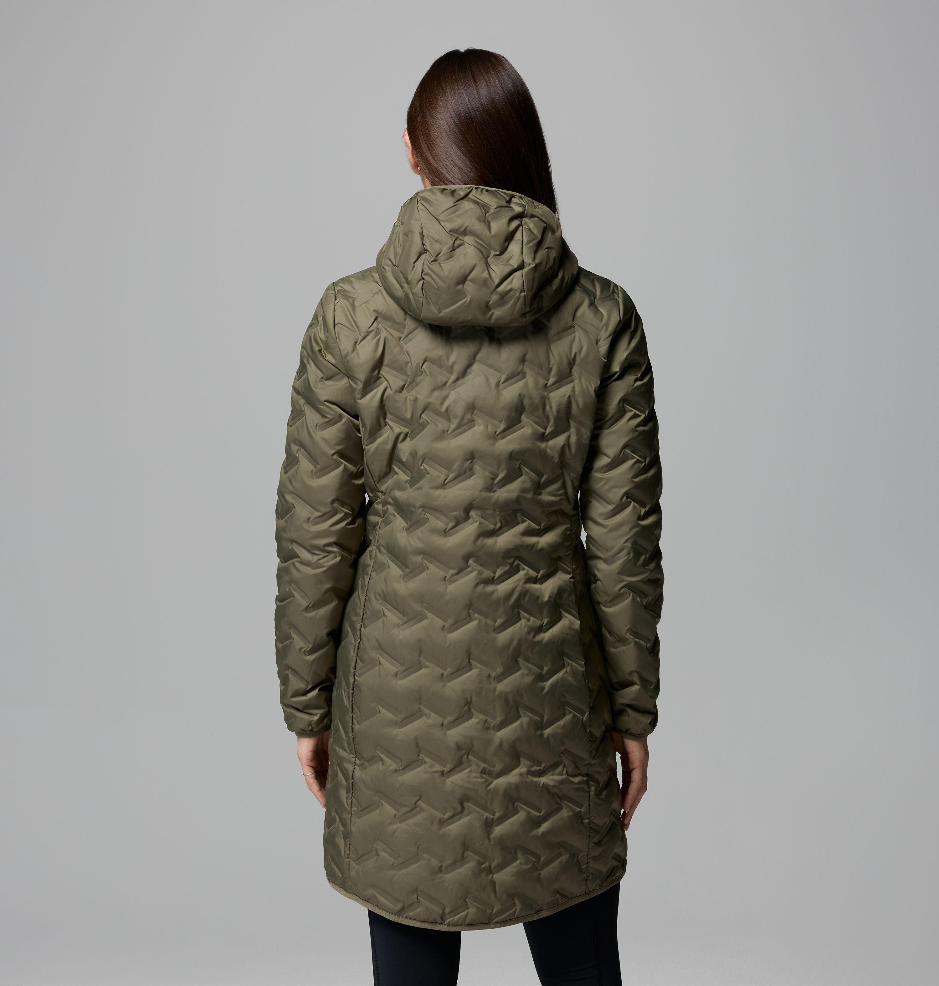 Women's Delta Ridge II Long Hooded Down Jacket | 397 | XXL 3