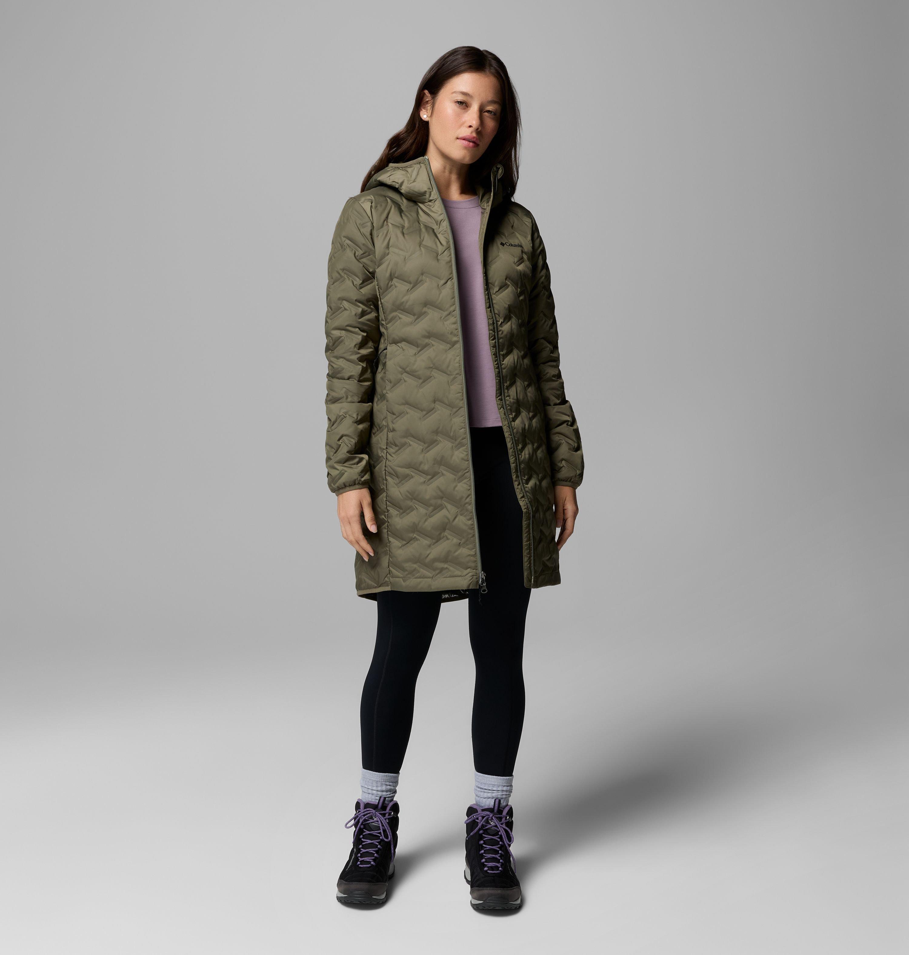 Women's Delta Ridge II Long Hooded Down Jacket | 397 | XXL 2