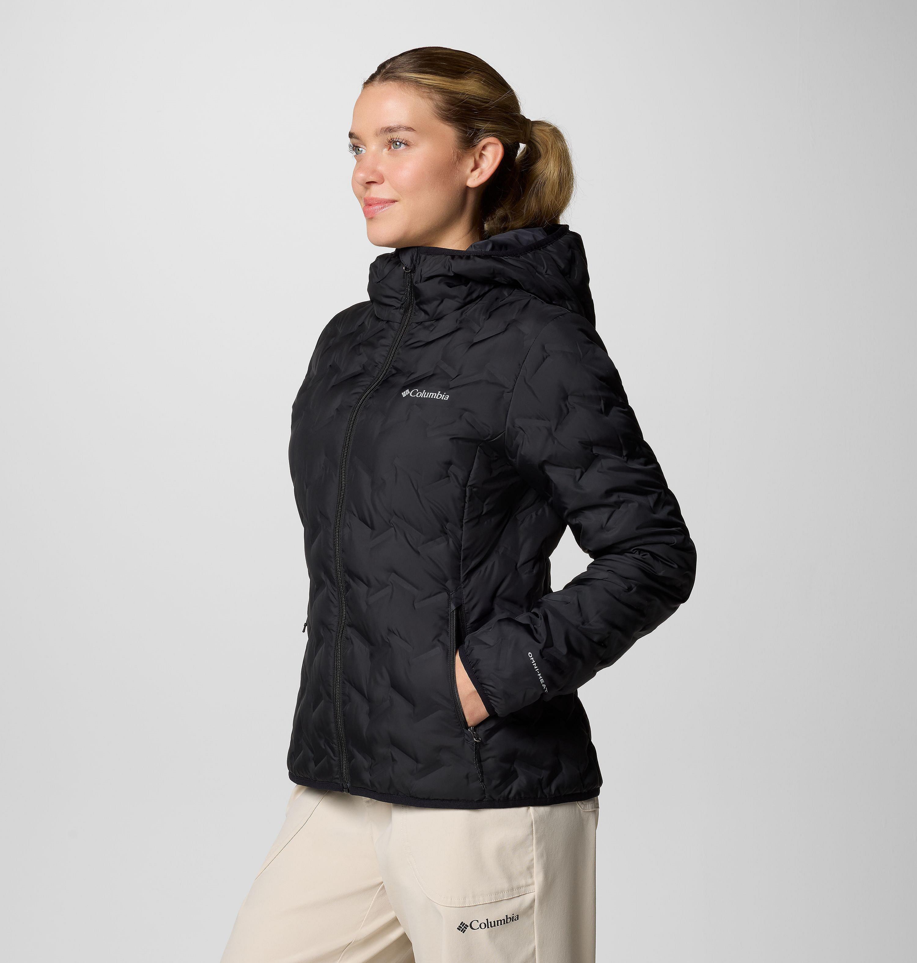 Women's Delta Ridge II Down Hooded Jacket | 010 | M 4