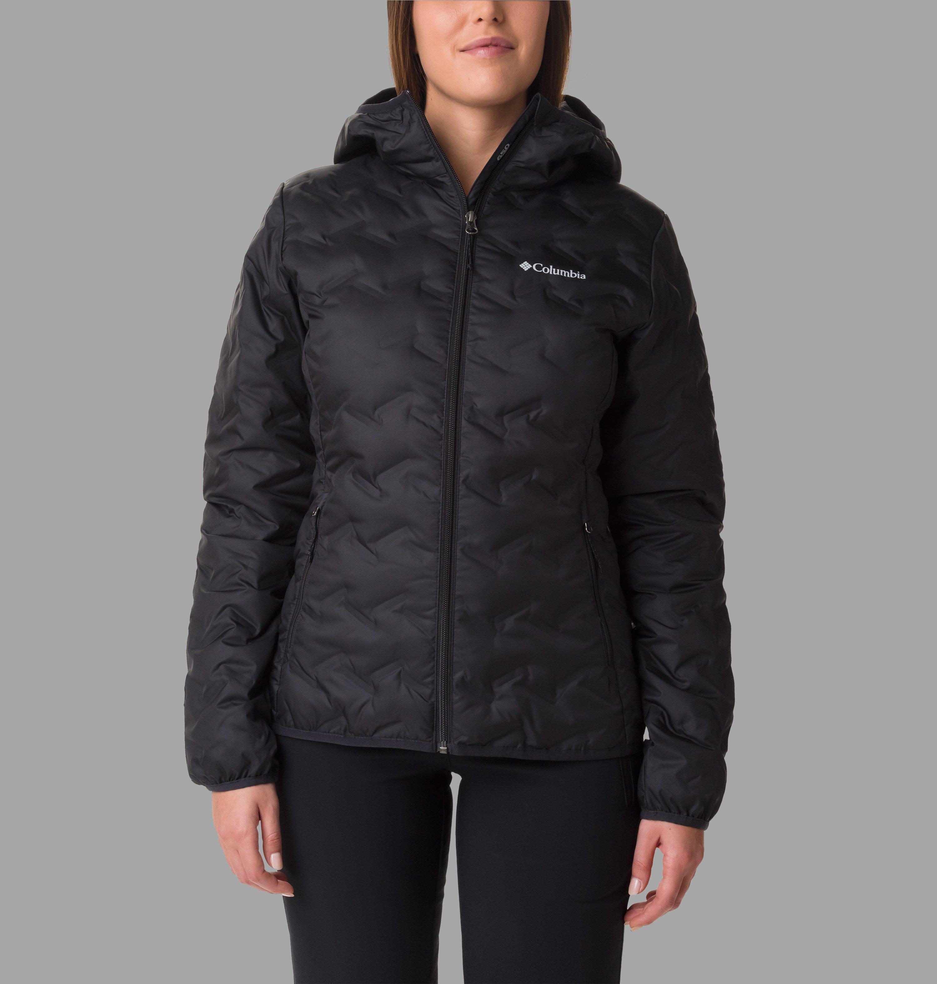 Columbia Sportswear Women's Black Columbia - Delta Ridge™ Ii Down Hooded Jacket - Medium