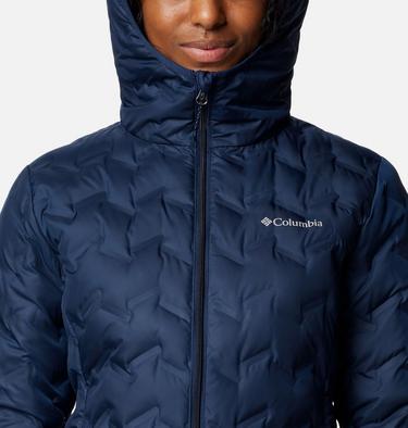 Women's Delta Ridge II Down Hooded Jacket, Color: Collegiate Navy, image 16