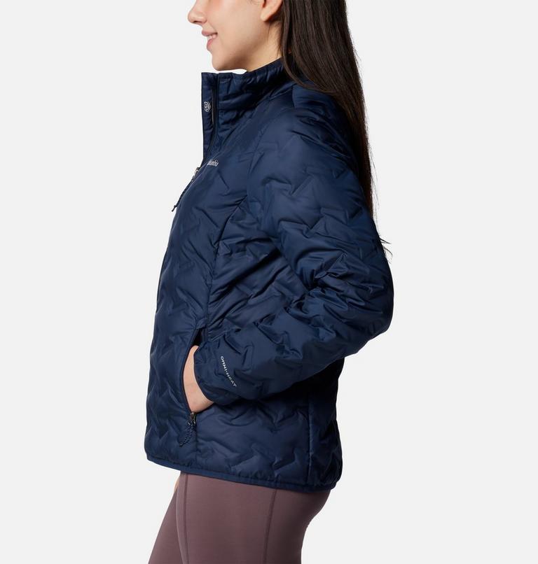 Women's Delta Ridge II Down Jacket, Color: Collegiate Navy, image 3