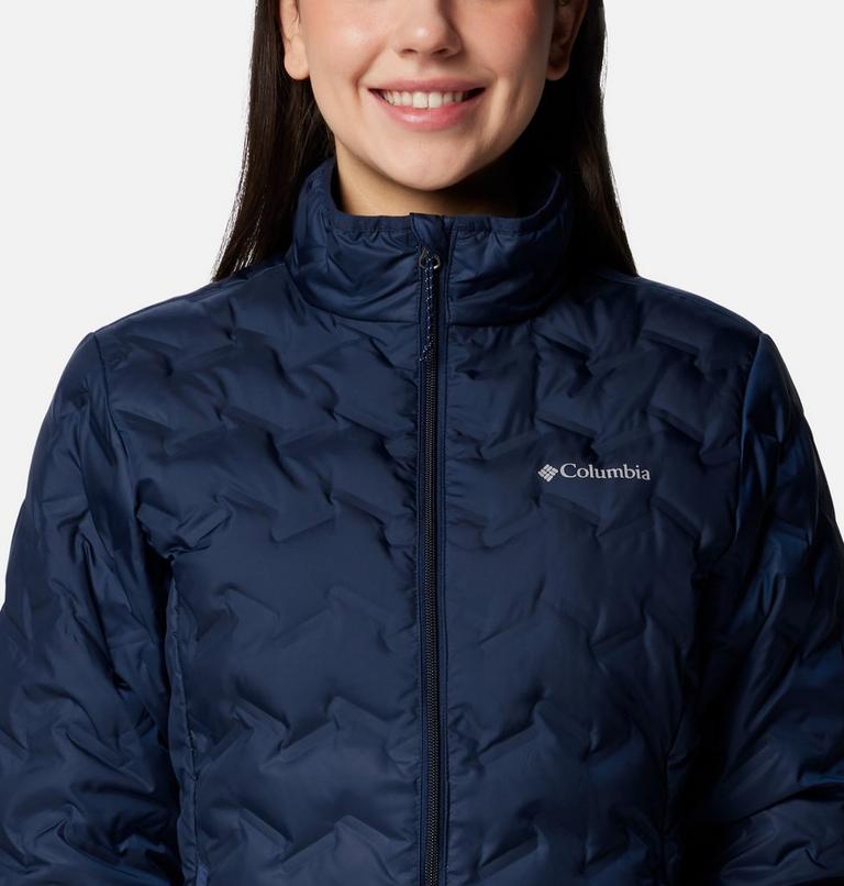 Women's Delta Ridge II Down Jacket, Color: Collegiate Navy, image 4