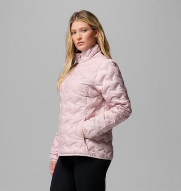 Women's Delta Ridge II Down Jacket, Color: Mineral Pink, image 4