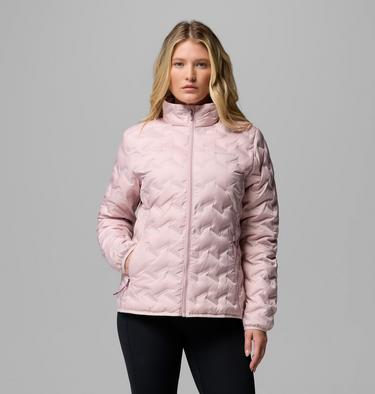 Women's Delta Ridge II Down Jacket, Color: Mineral Pink, image 1