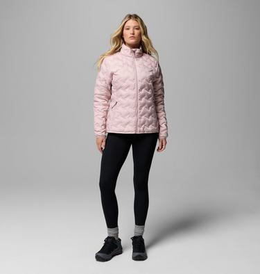 Women's Delta Ridge II Down Jacket, Color: Mineral Pink, image 2