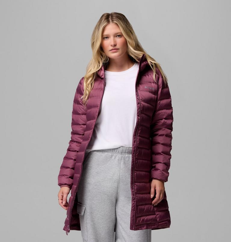 Veste Longue en Duvet &agrave; Capuche Lake 22 II Femme, Color: Antique Mauve, image 5
