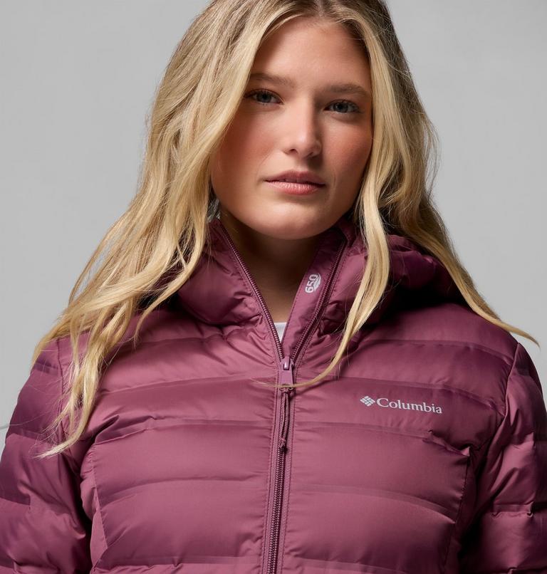 Veste Longue en Duvet &agrave; Capuche Lake 22 II Femme, Color: Antique Mauve, image 6