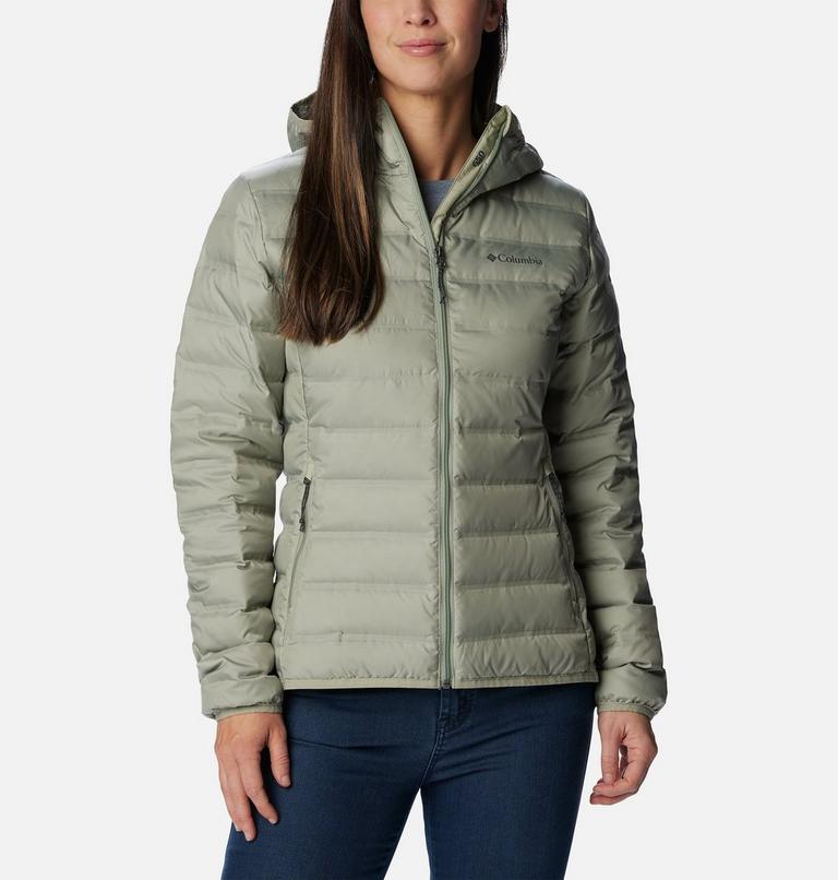 Women's Lake 22 II Down Hooded Jacket, Color: Safari, image 1