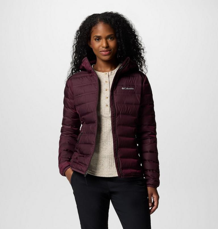 Women's Lake 22 II Down Hooded Jacket, Color: Moonvista, image 5