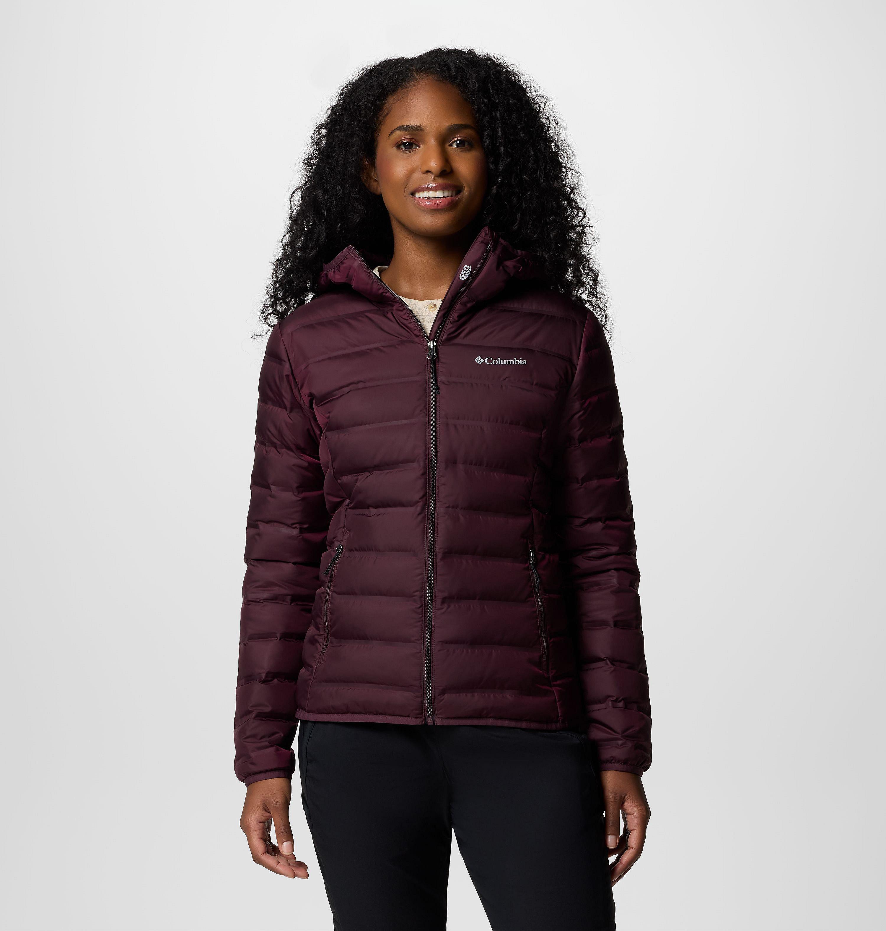 Columbia Sportswear Women's Red Columbia - Lake 22™ Ii Down Hooded Jacket - Moonvista Medium
