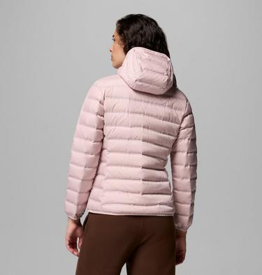 Women's Lake 22 II Down Hooded Jacket, Color: Mineral Pink, image 3