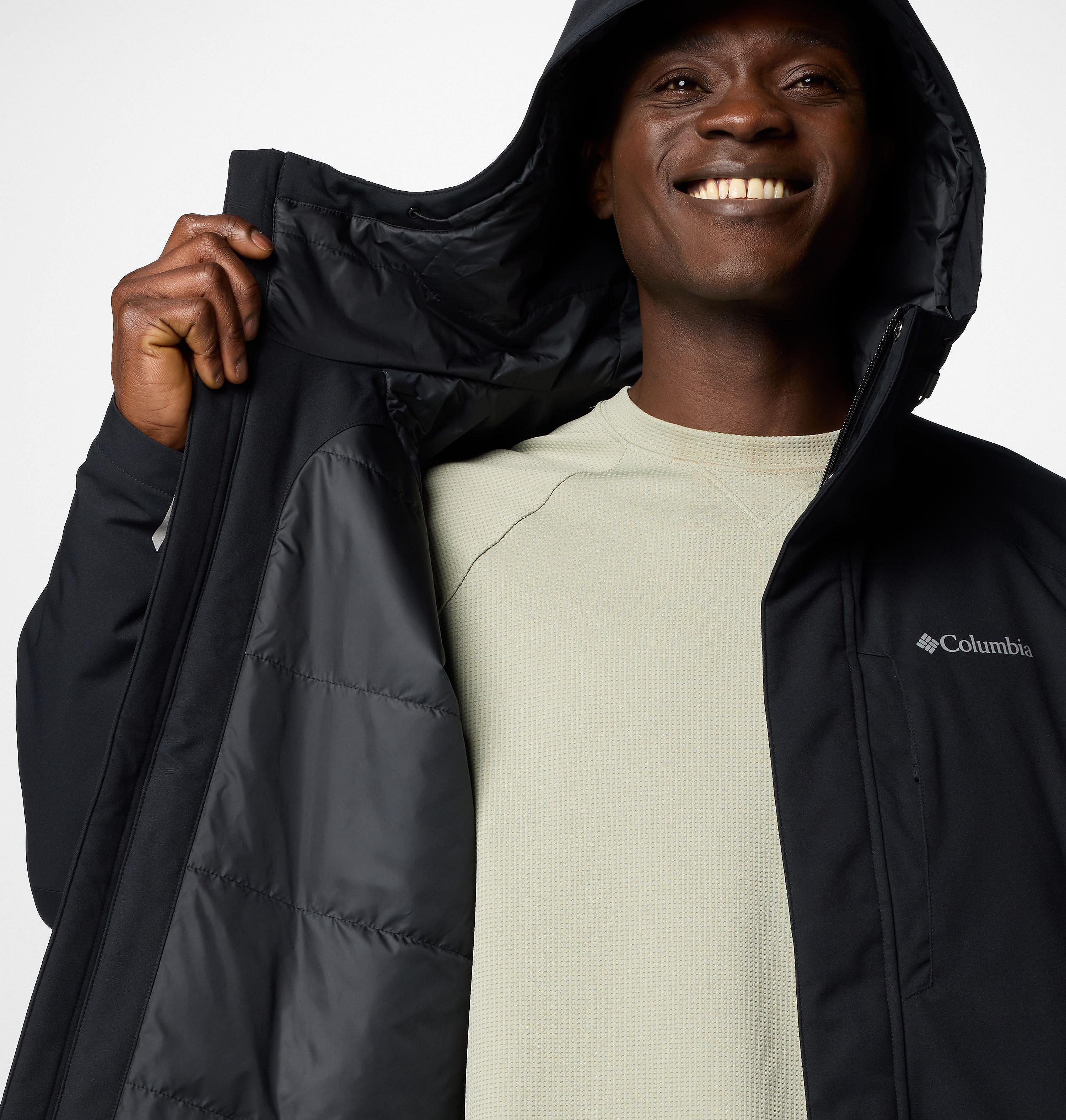 Men's Black Mesa Rain Jacket 8