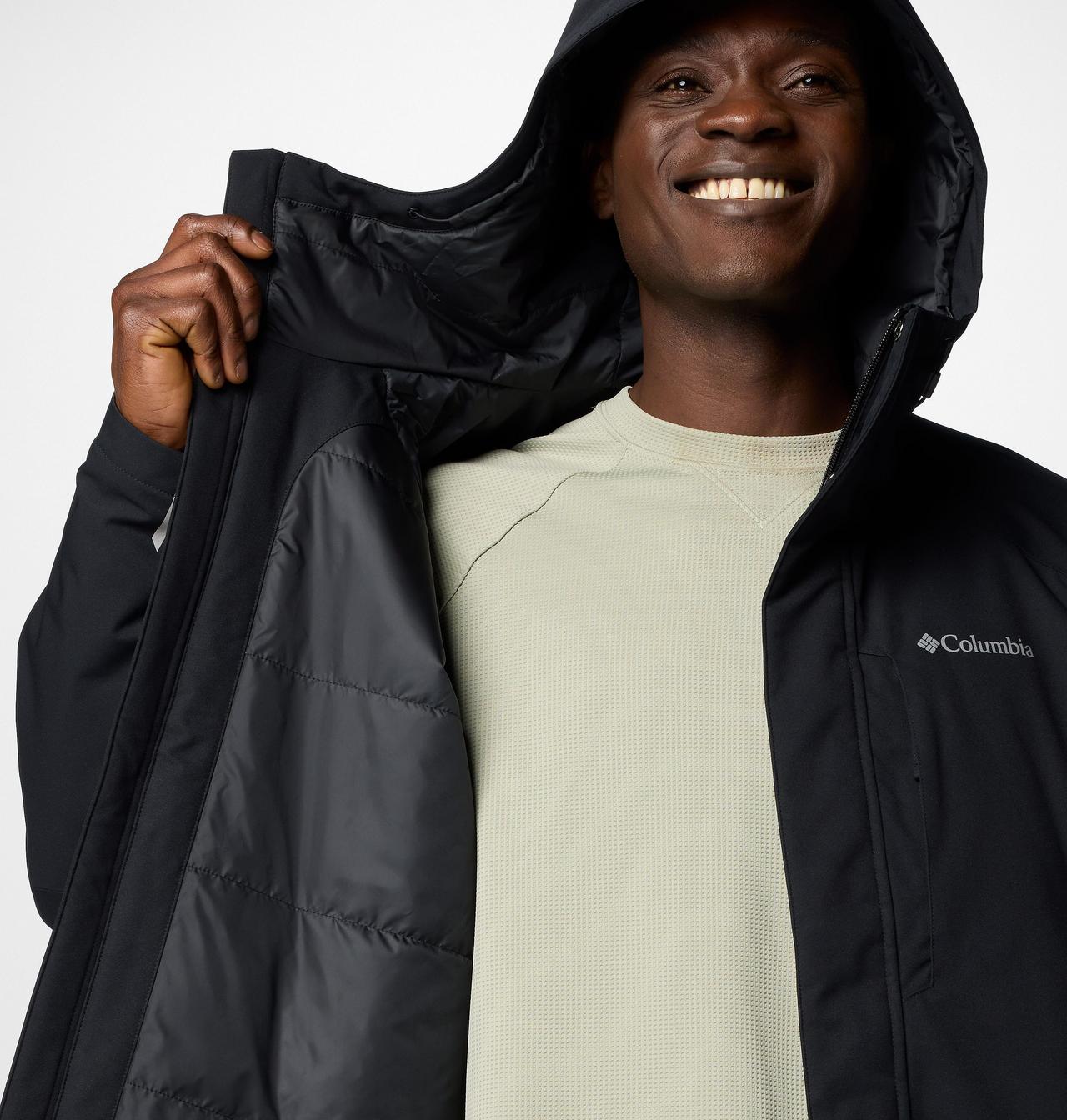 Men's Black Mesa™ Rain Jacket 8