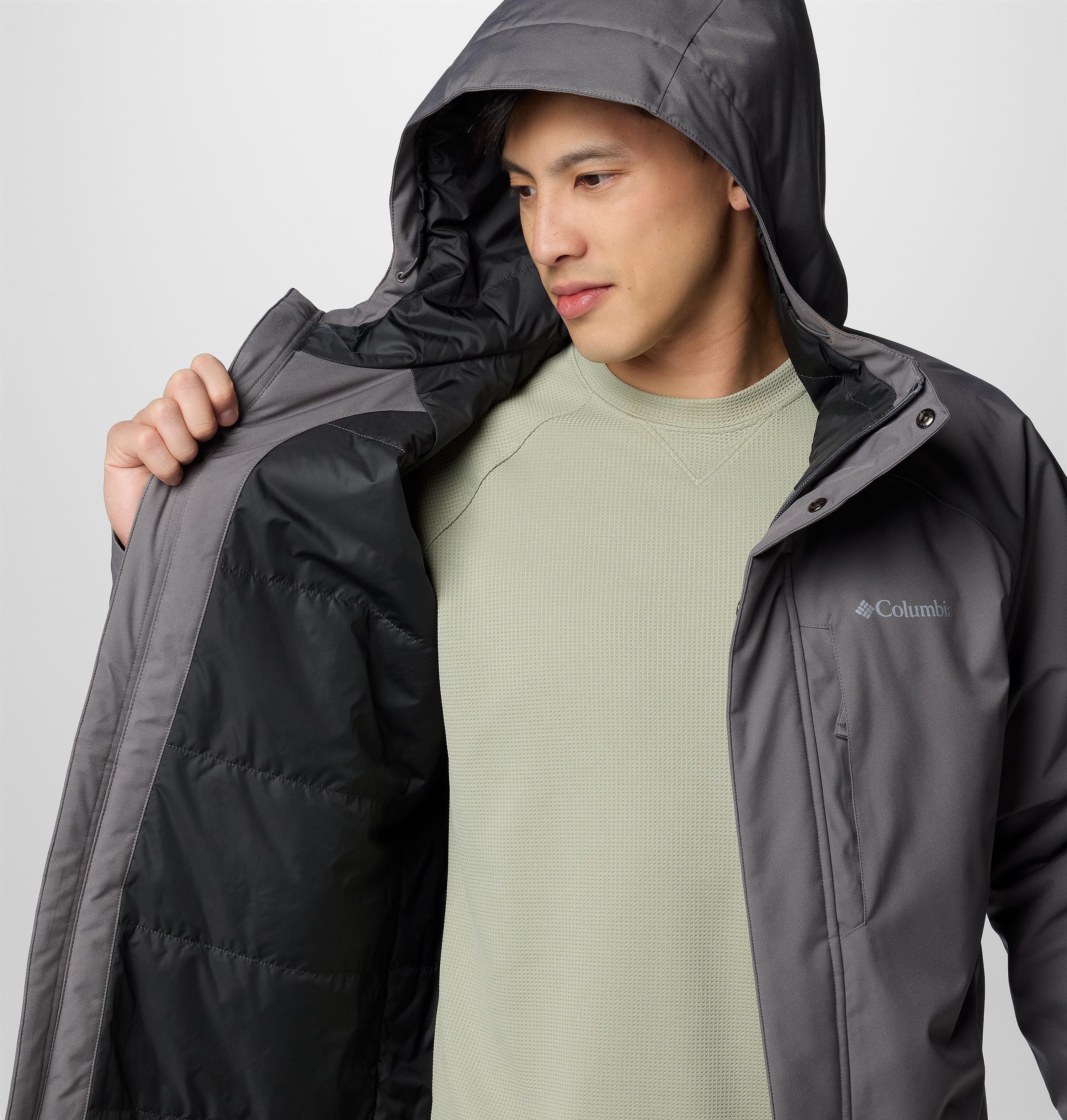 Men's Black Mesa Rain Jacket 6
