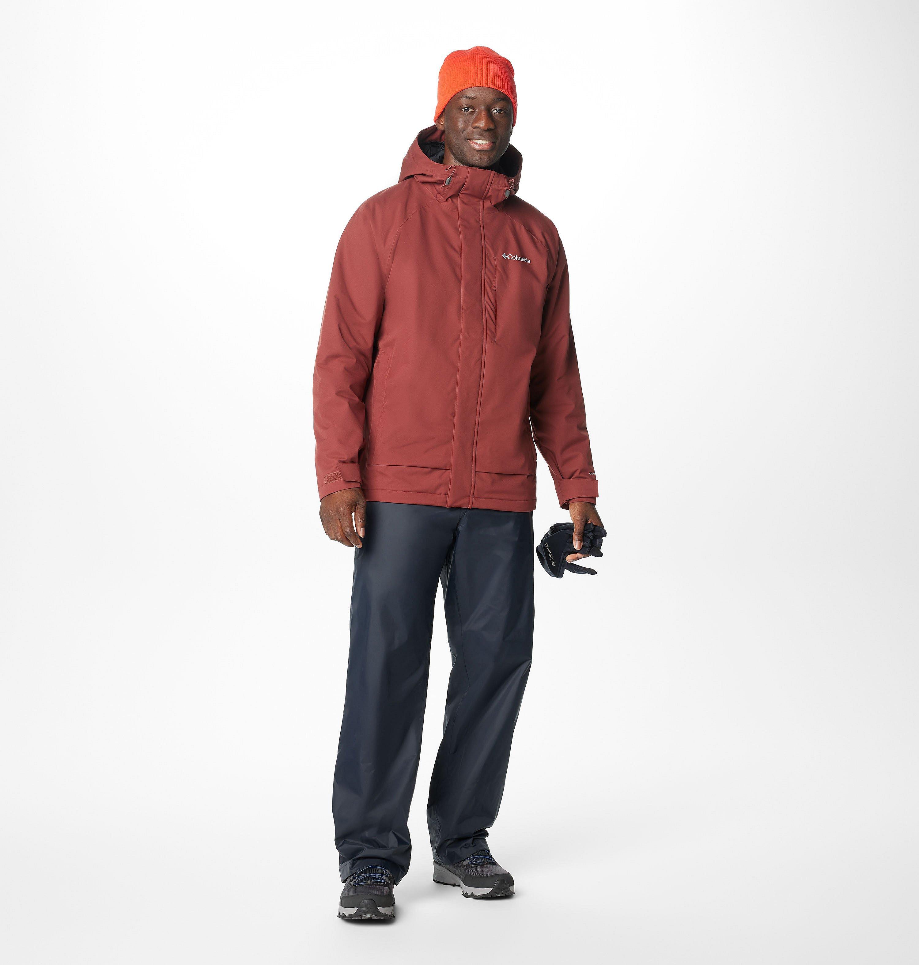 Men's Black Mesa Rain Jacket | 681 | S 3