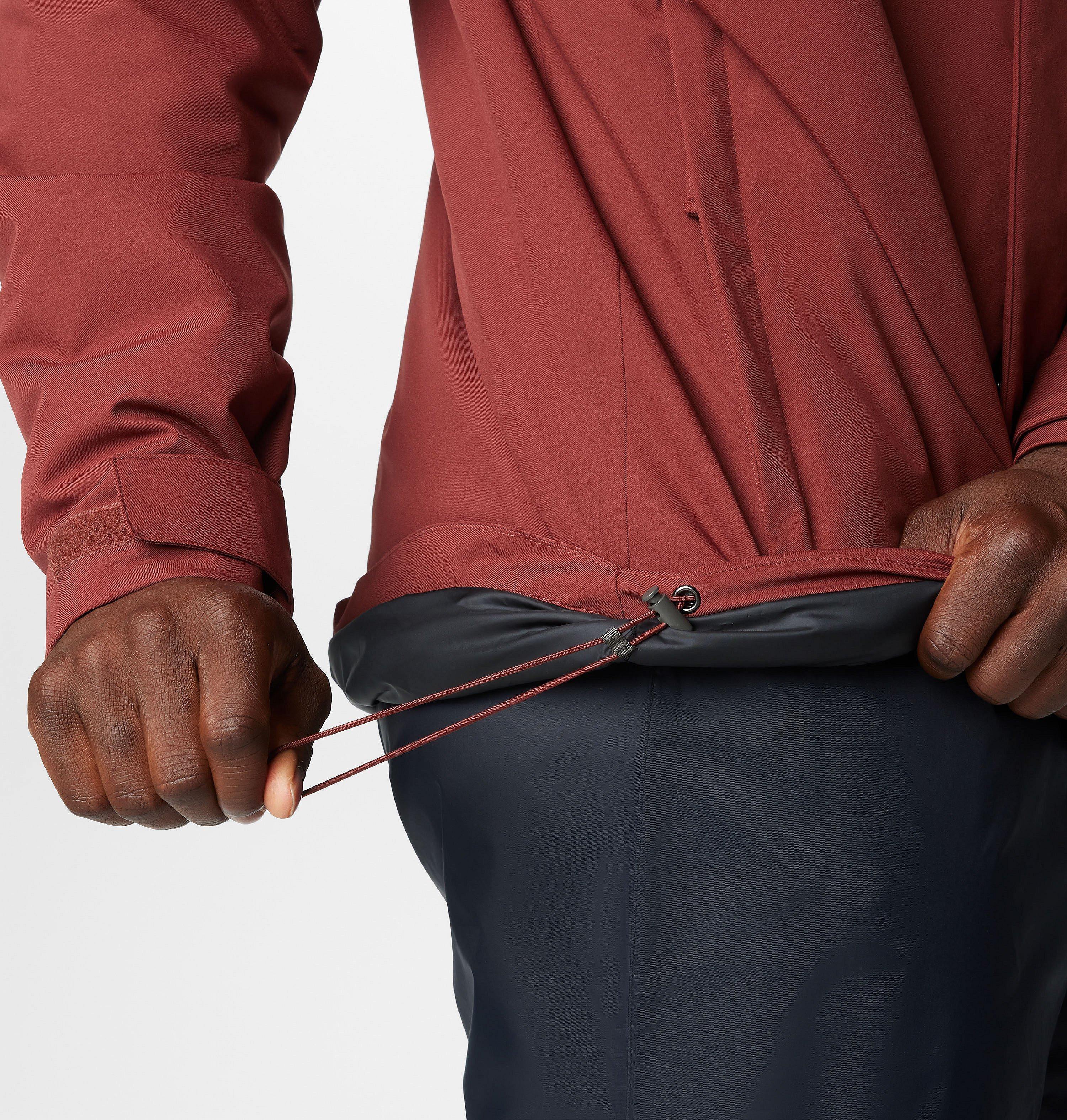 Men's Black Mesa Rain Jacket | 681 | S 6