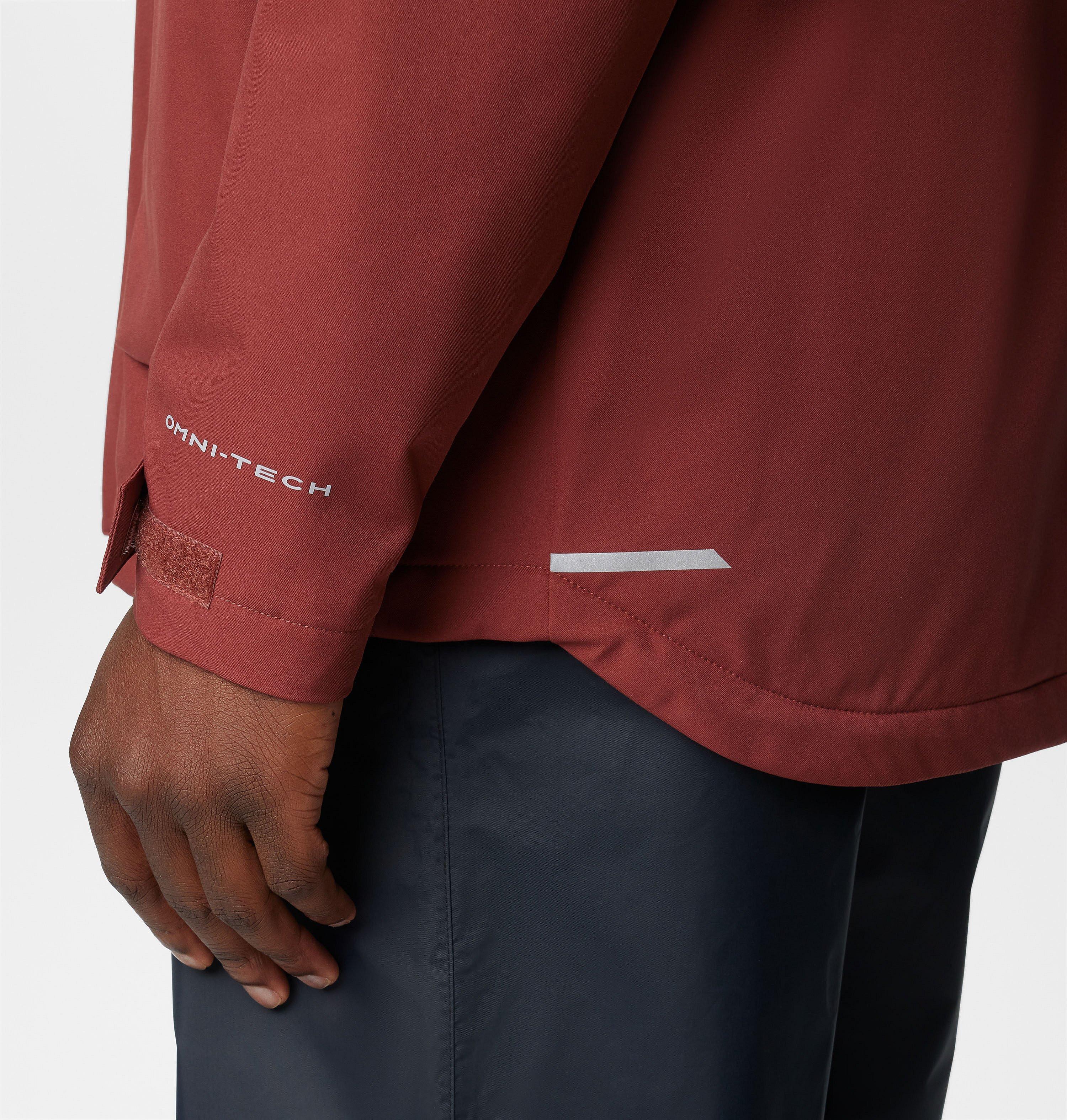 Men's Black Mesa Rain Jacket | 681 | S 8