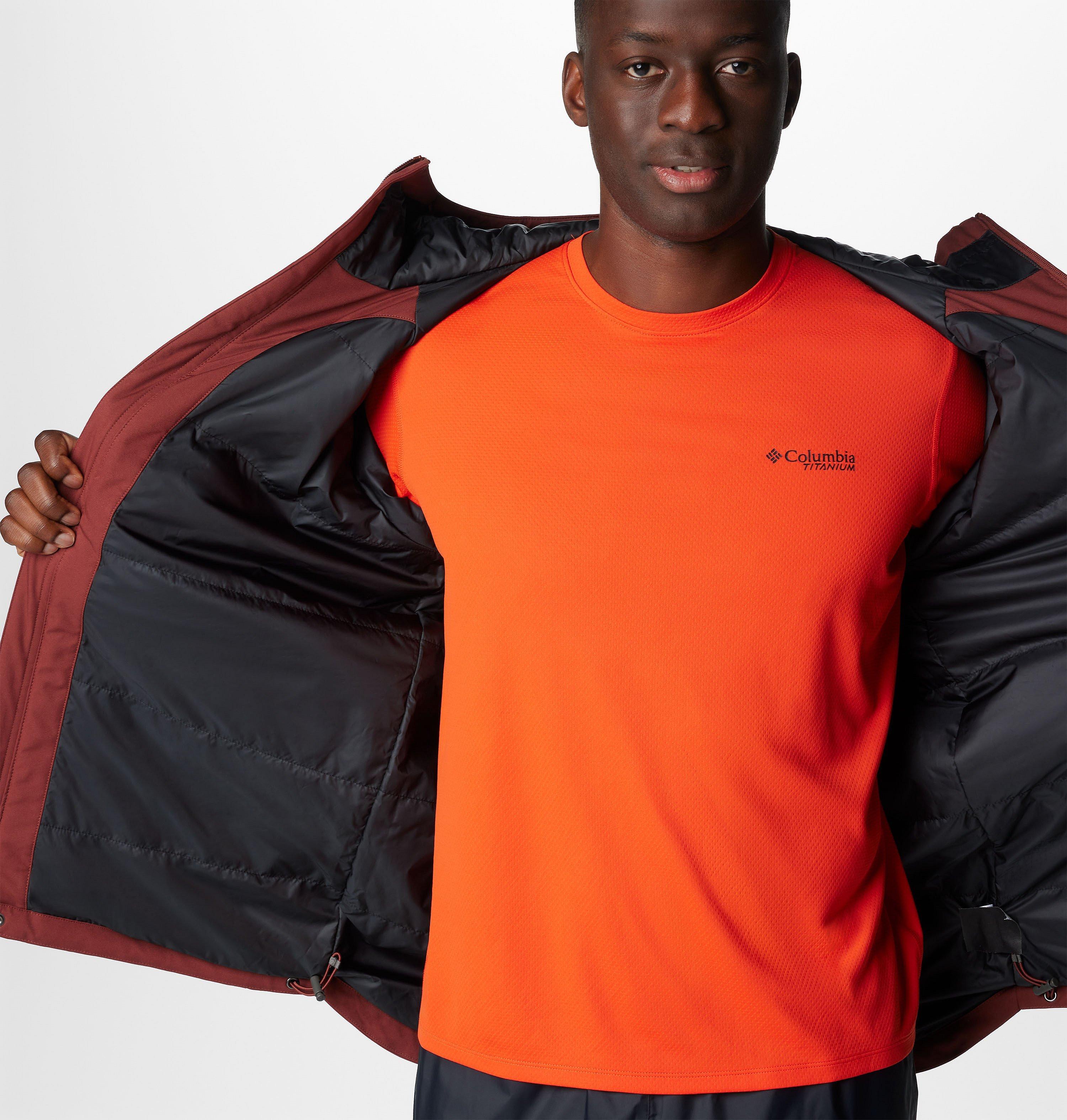 Men's Black Mesa Rain Jacket | 681 | S 9
