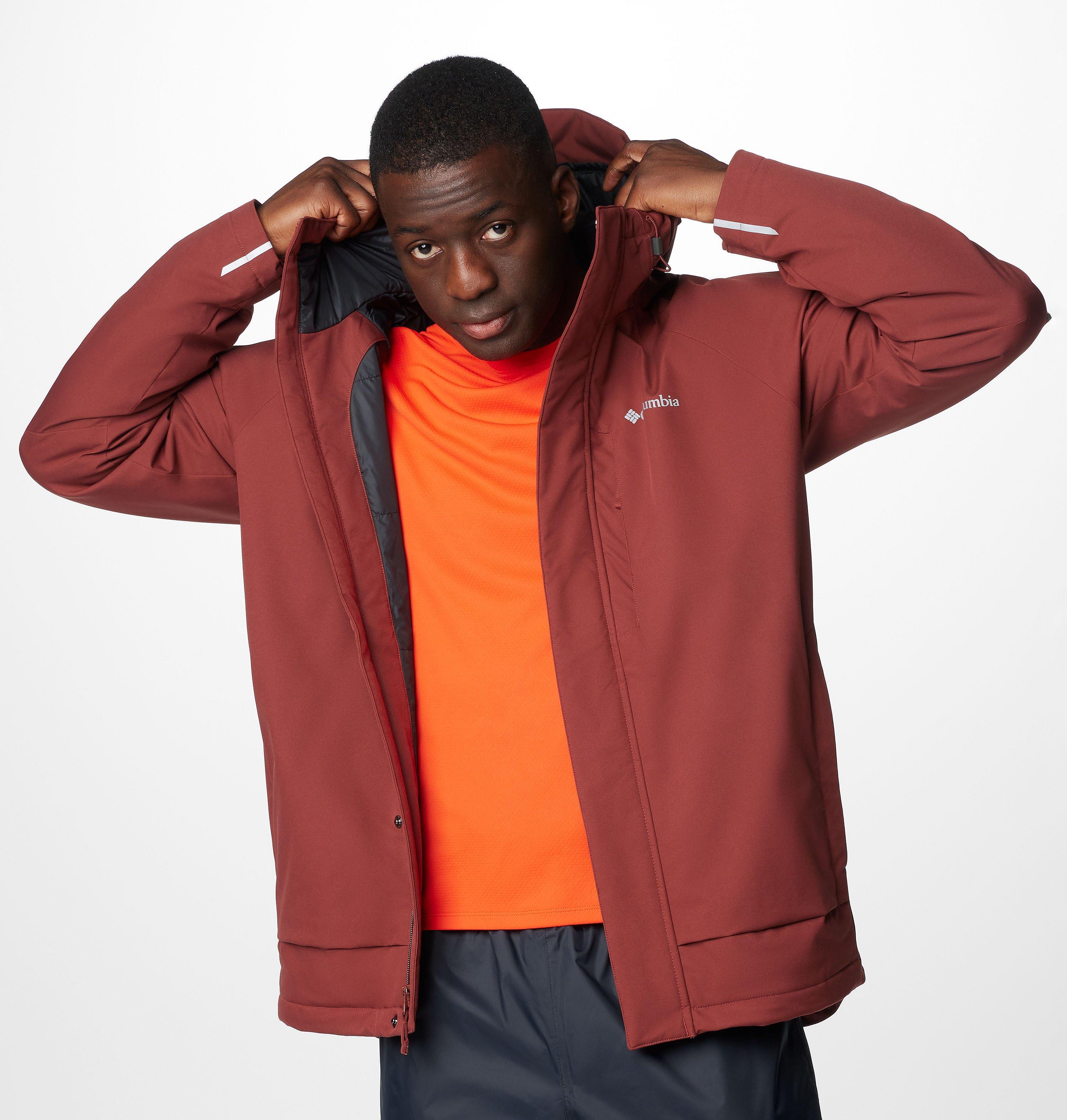 Men's Black Mesa Rain Jacket | 681 | S 11