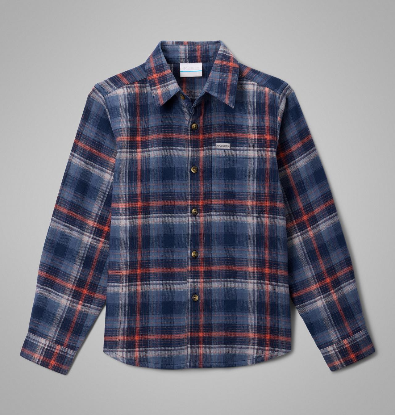 Boys' Cornell Woods™ Flannel Long Sleeve Shirt 1