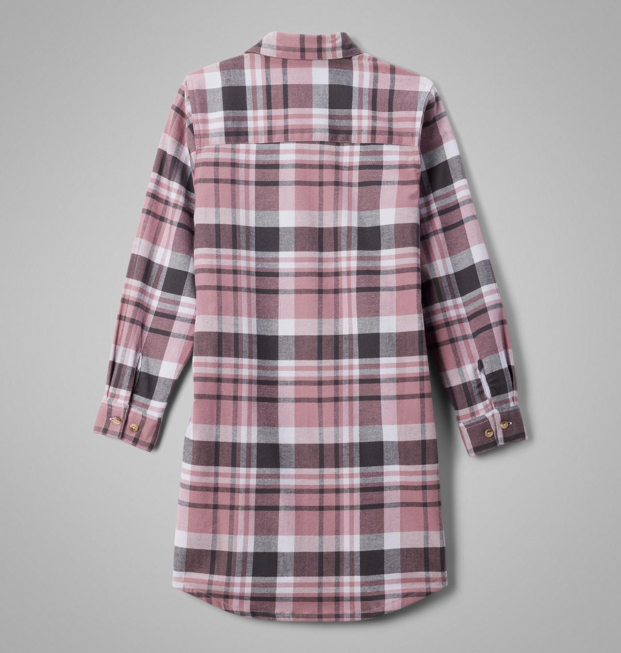 Girls' Calico Basin™ Flannel Long Sleeve Dress 2