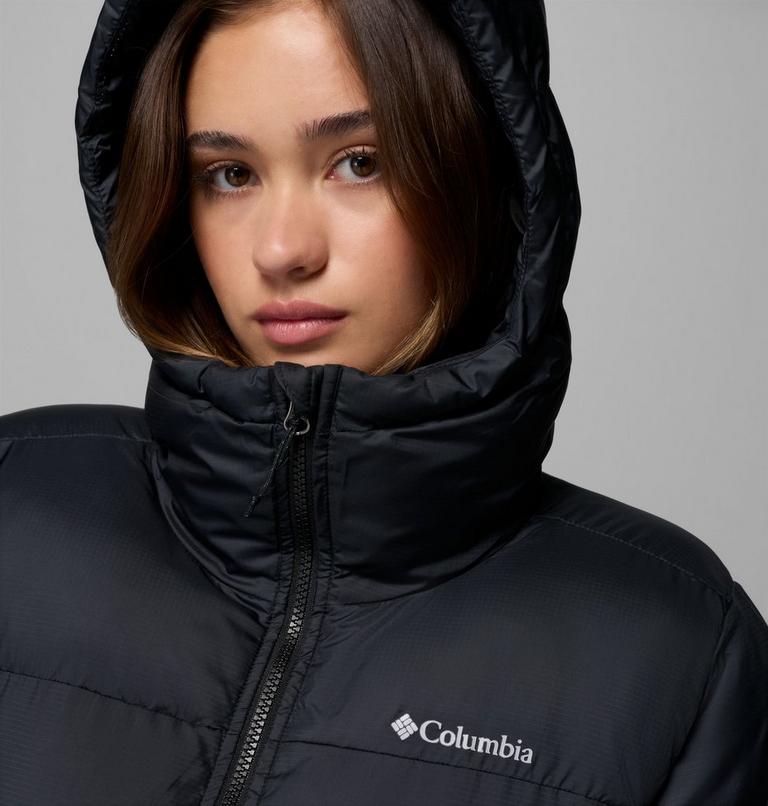Women's Puffect II Long Puffer Jacket, Color: Black, image 6