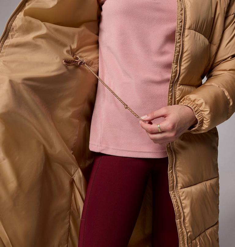 Chaqueta larga y acolchada Puffect II para mujer, Color: Canoe, image 6