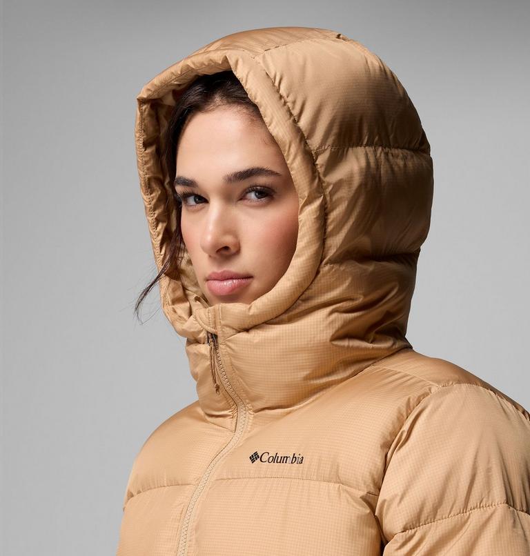 Chaqueta larga y acolchada Puffect II para mujer, Color: Canoe, image 8