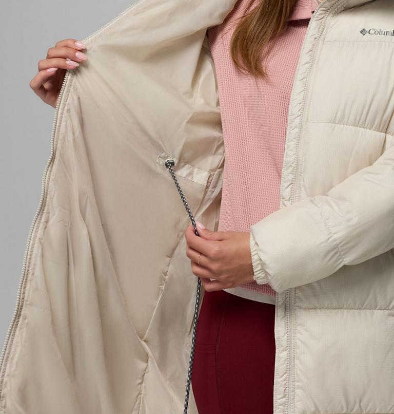 Women's Puffect II Long Puffer Jacket, Color: Dark Stone, image 5