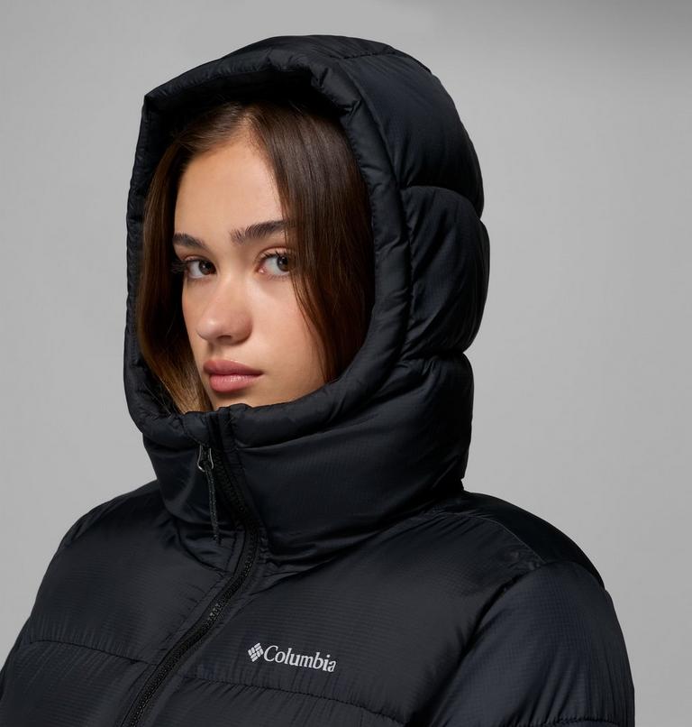 Women's Puffect II Hooded Mid Puffer Jacket, Color: Black, image 8