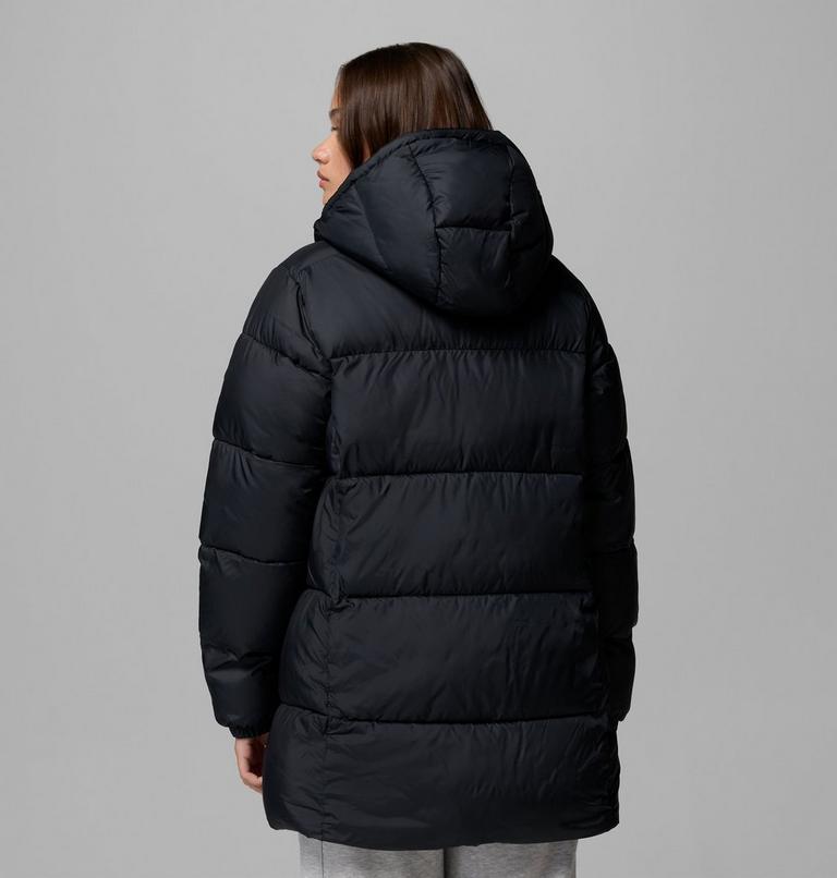 Women's Puffect II Hooded Mid Puffer Jacket, Color: Black, image 3