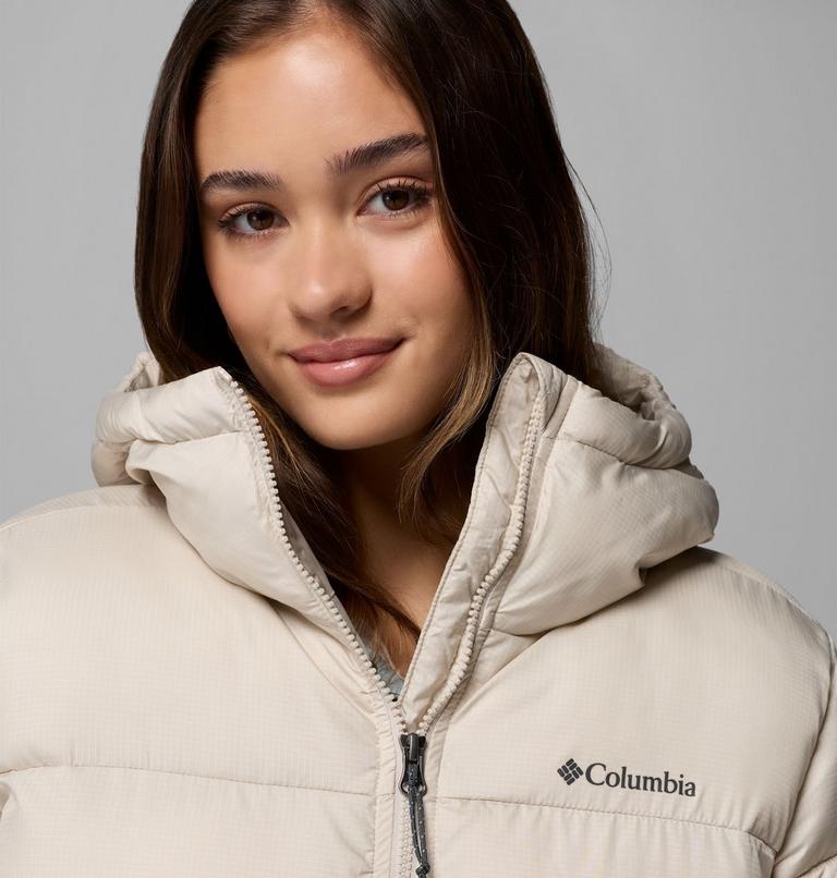 Women's Puffect II Hooded Mid Puffer Jacket, Color: Dark Stone, image 6