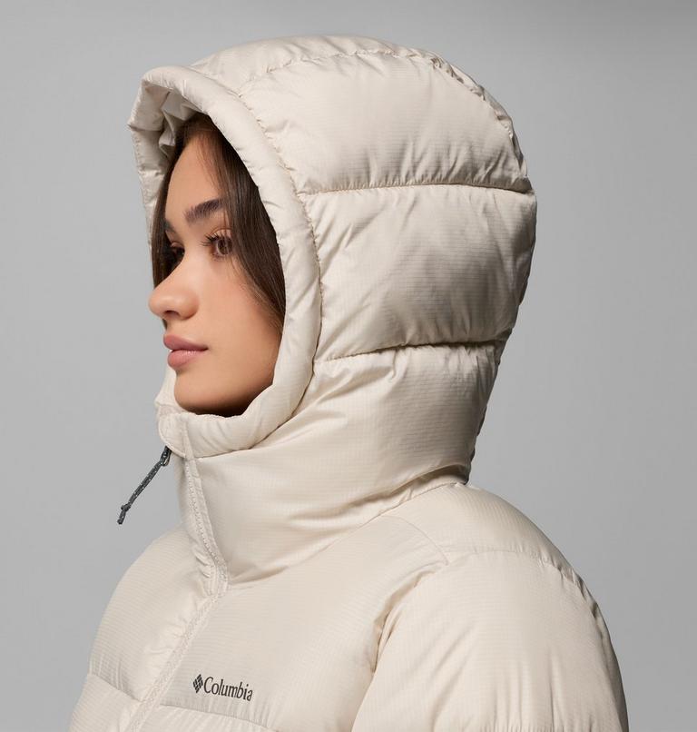 Women's Puffect II Hooded Mid Puffer Jacket, Color: Dark Stone, image 8