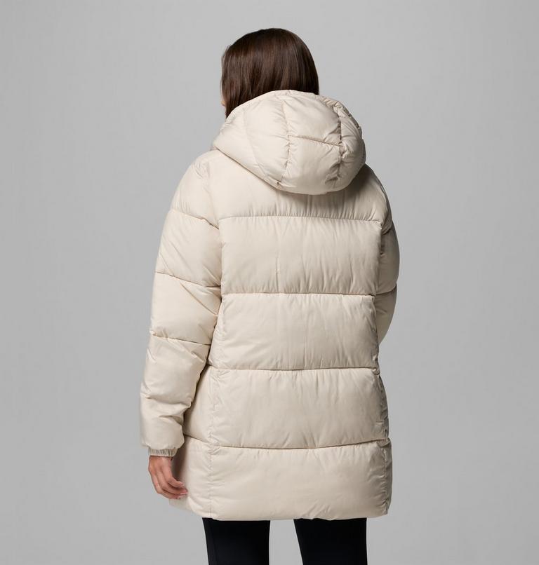 Women's Puffect II Hooded Mid Puffer Jacket, Color: Dark Stone, image 3