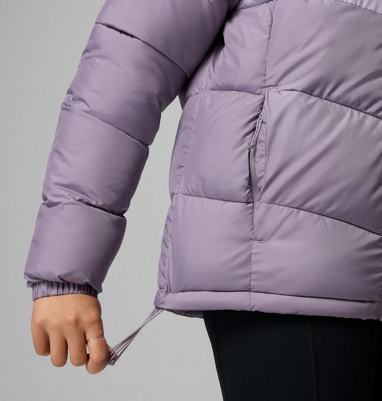 Women's Puffect II Colourblock Puffer Jacket, Color: Shale Purple, Lavender Pearl, Black, image 7